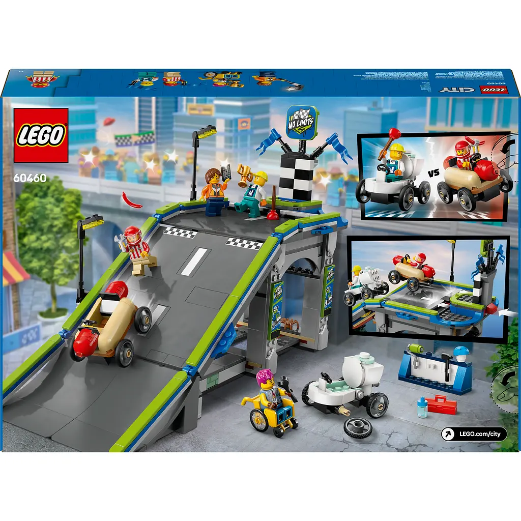 Конструктор Lego City Жодних обмежень: Автодром для гоночних автомобілів (60460) - фото 1