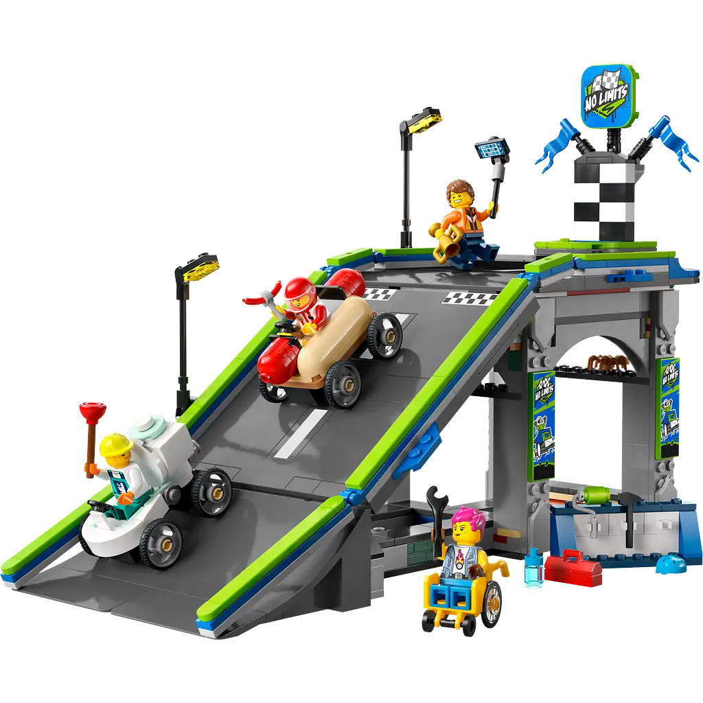 Конструктор Lego City Жодних обмежень: Автодром для гоночних автомобілів (60460) - фото 2