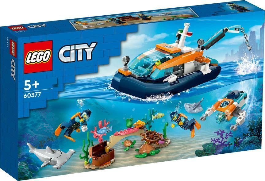 Конструктор Lego City Дослідницький підводний човен (60377)