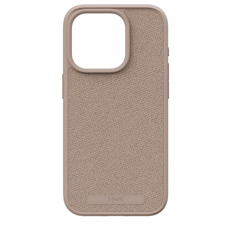 Чохол Njord Fabric MagSafe Case Pink Sand for iPhone 15 Pro (NA53FA12)