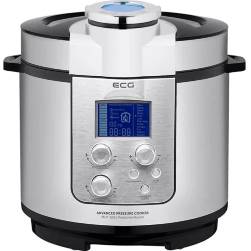 Мультиварка-скороварка ECG MHT 1661 Pressione Nuovo