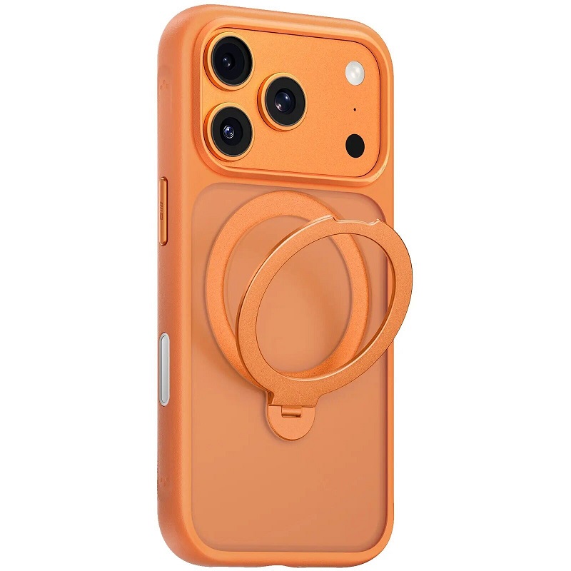 Чохол Blueo для iPhone 17 Pro Max BL037 Skin Friendly 360 Rotatable Stand with Magnetic Series (Orange)