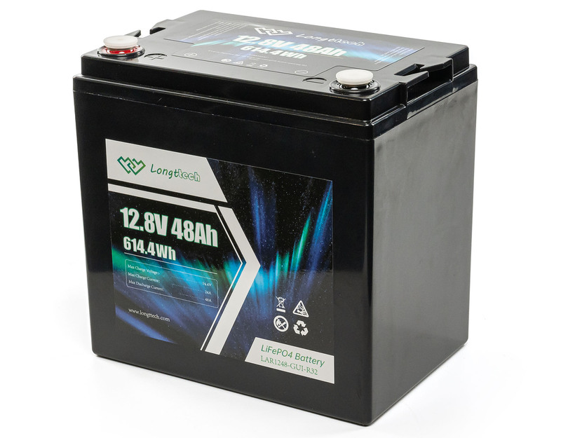Батарея Longttech LAR1248-GUI-R32 LiFePo4 12.8В 48г