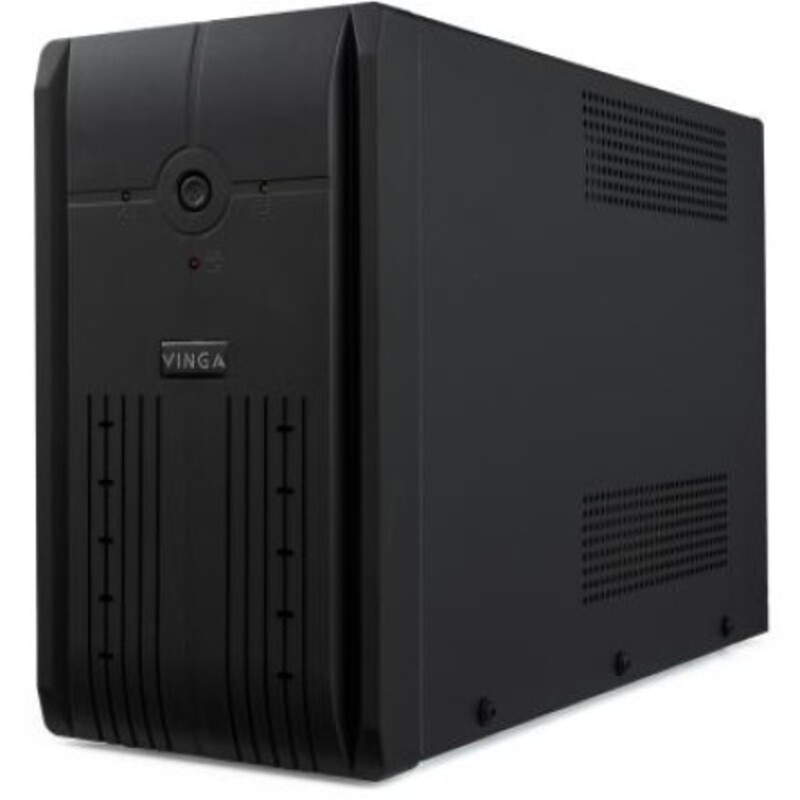 Джерело безперебійного живлення Vinga LED 650VA metal case with USB (VPE-650PRMU)