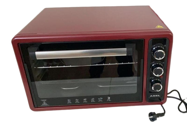Піч електрична Asel AF-0123 40 л (бордова)
