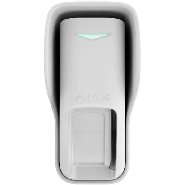 Датчик руху вуличний типу штора Ajax MotionProtect Curtain Outdoor, Jeweler, бездротовий, білий