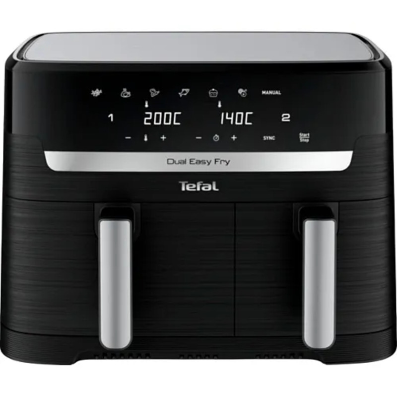 Мультипечь Tefal Dual Easy Fry EY9018 - фото 1 Мультипечь Tefal Dual Easy Fry EY9018 - фото 1
