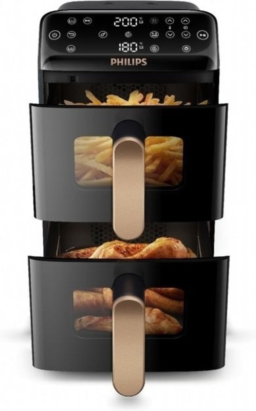 Мультипіч Philips Ovi Stacked Dual Basket Series 4000 NA462/70 Europe - фото 1 Мультипіч Philips Ovi Stacked Dual Basket Series 4000 NA462/70 Europe - фото 1
