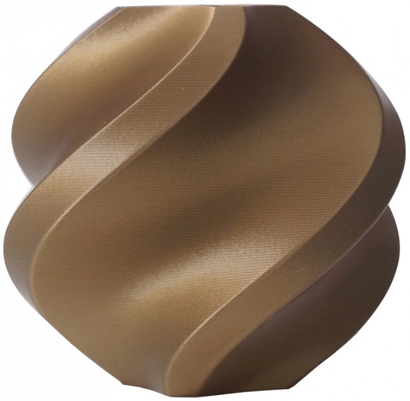 Філамент з котушкою Bambu Lab PLA Basic 1kg Bronze (10801)