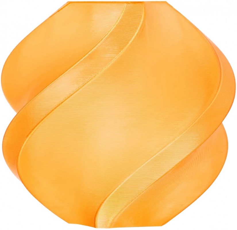 Філамент без котушки Bambu Lab PETG Translucent 1kg Orange (32300)