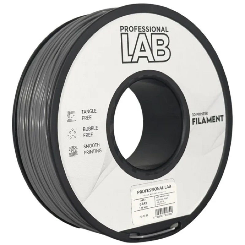 Філамент Professional Lab PLA Matte 1.75mm 1kg Grey (FG-P23-E1)