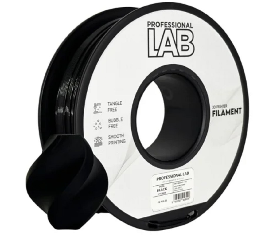 Філамент Professional Lab PETG 1kg Black (FG-P26-E1)
