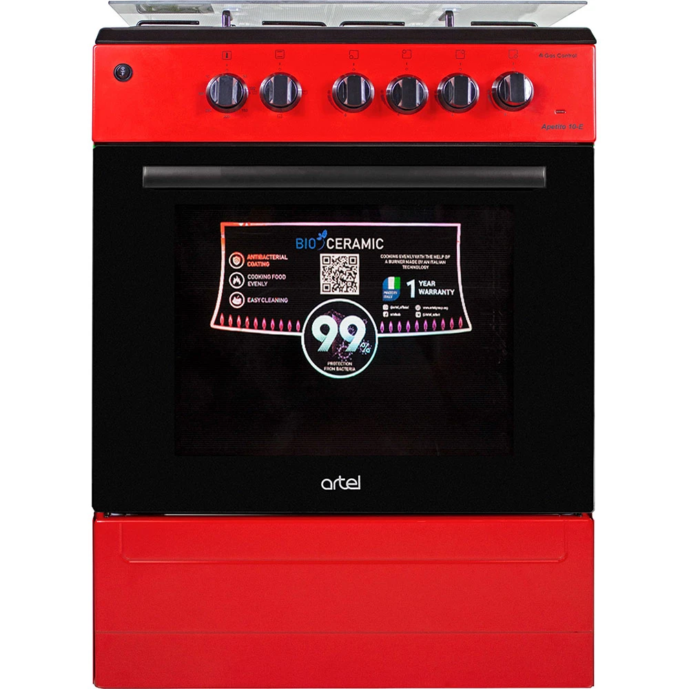 Комбінована плита Artel Apetito 10-E Red Europe