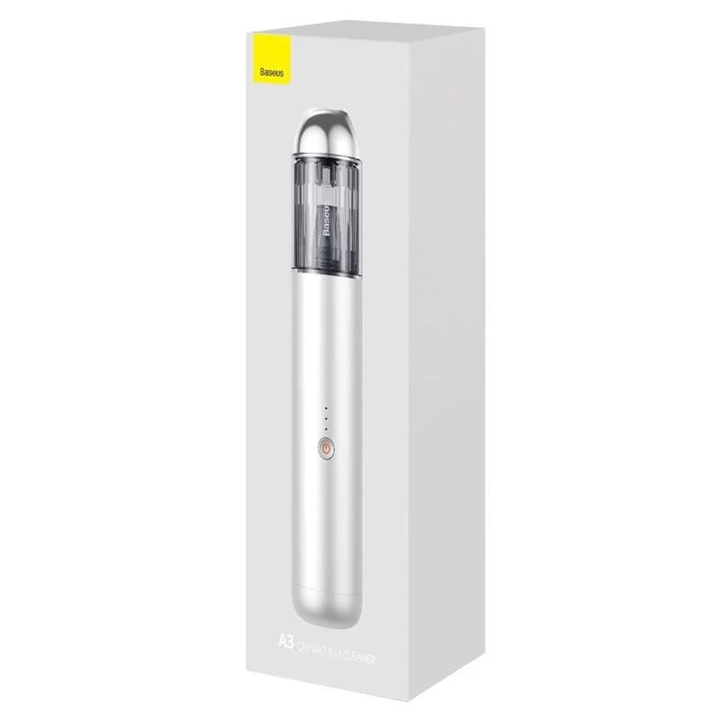 Автомобильный пылесос Baseus A3 CarVacuumCleaner (15000pa) silver - фото 1 Автомобильный пылесос Baseus A3 CarVacuumCleaner (15000pa) silver - фото 1