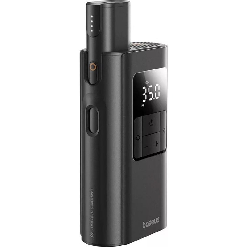 Автомобильный насос Baseus PrimeTrip VA1 Wired and Wireless 2-in-1 Tire Inflator Cosmic Black (C11169001121-00)