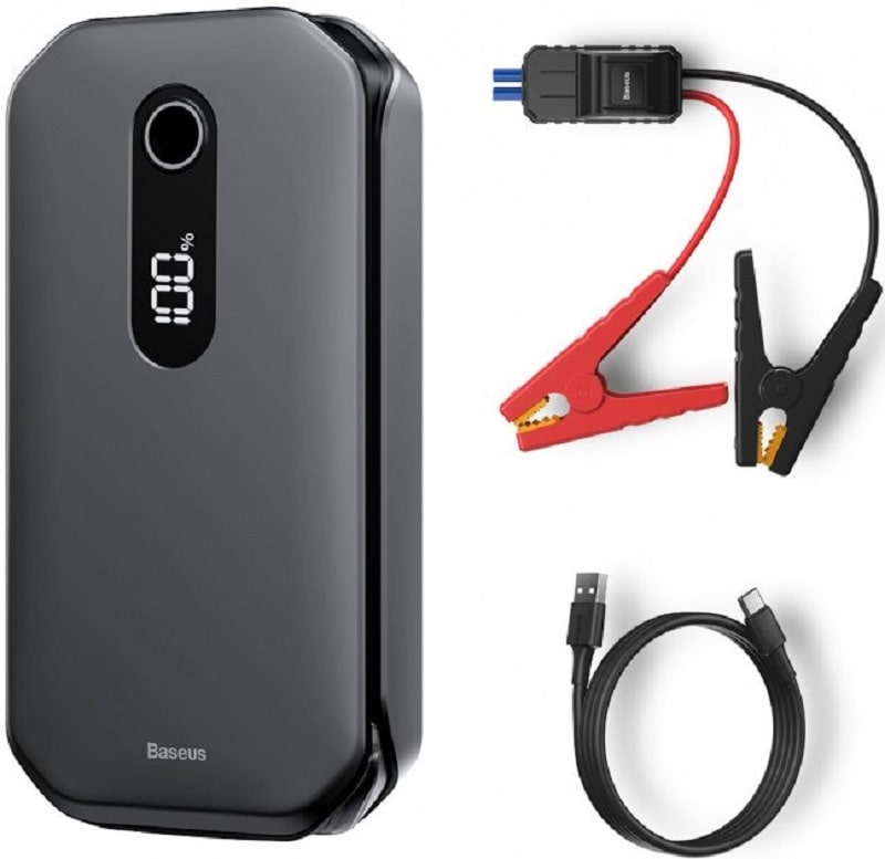 Автомобільний пуско-зарядний пристрій Baseus Super Energy Pro Car Jump Starter (12000mAh)  Black (CRJS03-01)