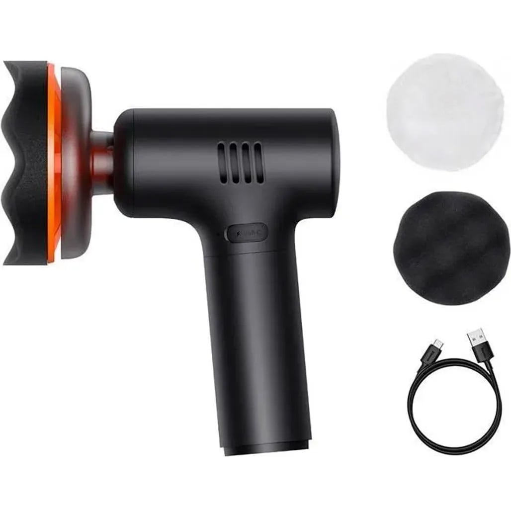 Устройство для полировки автомобиля Baseus NeoPower Wireless Mini Car Waxer Lite, Black (CRLQ000001) - фото 2 Устройство для полировки автомобиля Baseus NeoPower Wireless Mini Car Waxer Lite, Black (CRLQ000001) - фото 2