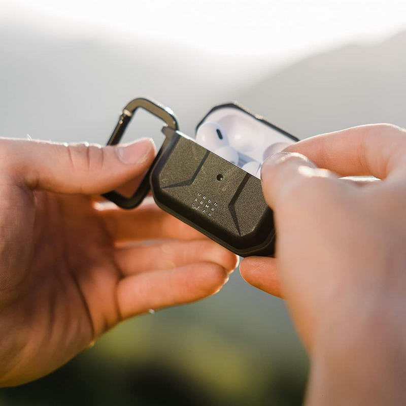 Чохол UAG для AirPods Pro (2nd Gen, 2022) Civilian, Olive Drab (104124117272) - фото 7