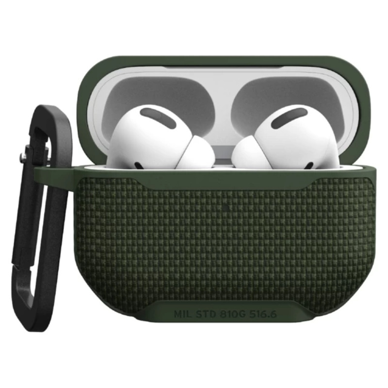 Чехол UAG для AirPods Pro (2nd Gen) Metropolis, Olive Drab (104125117272) - фото 2