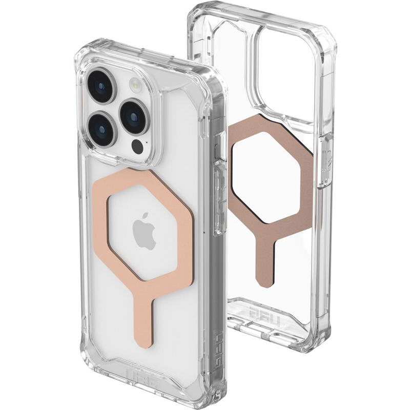 Чохол UAG для Apple Iphone 15 Pro Plyo Magsafe, Ice/Rose Gold (114286114348) - фото 1 Чохол UAG для Apple Iphone 15 Pro Plyo Magsafe, Ice/Rose Gold (114286114348) - фото 1