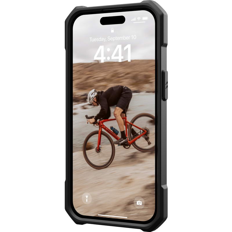 Чохол UAG для Apple iPhone 15 Essential Armor Magsafe, Black (114288114040) - фото 3