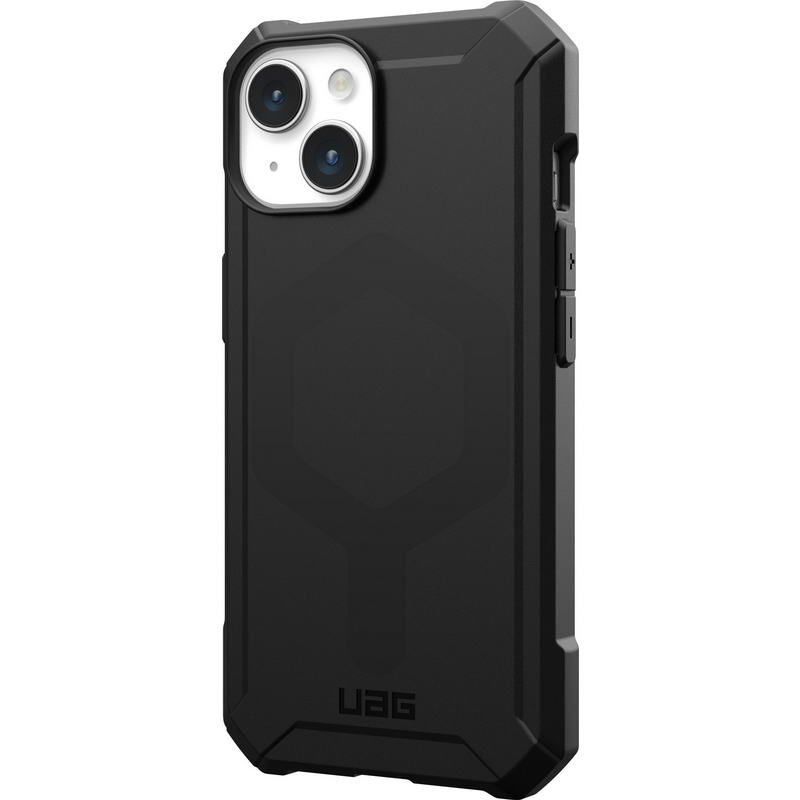 Чохол UAG для Apple iPhone 15 Essential Armor Magsafe, Black (114288114040) - фото 4