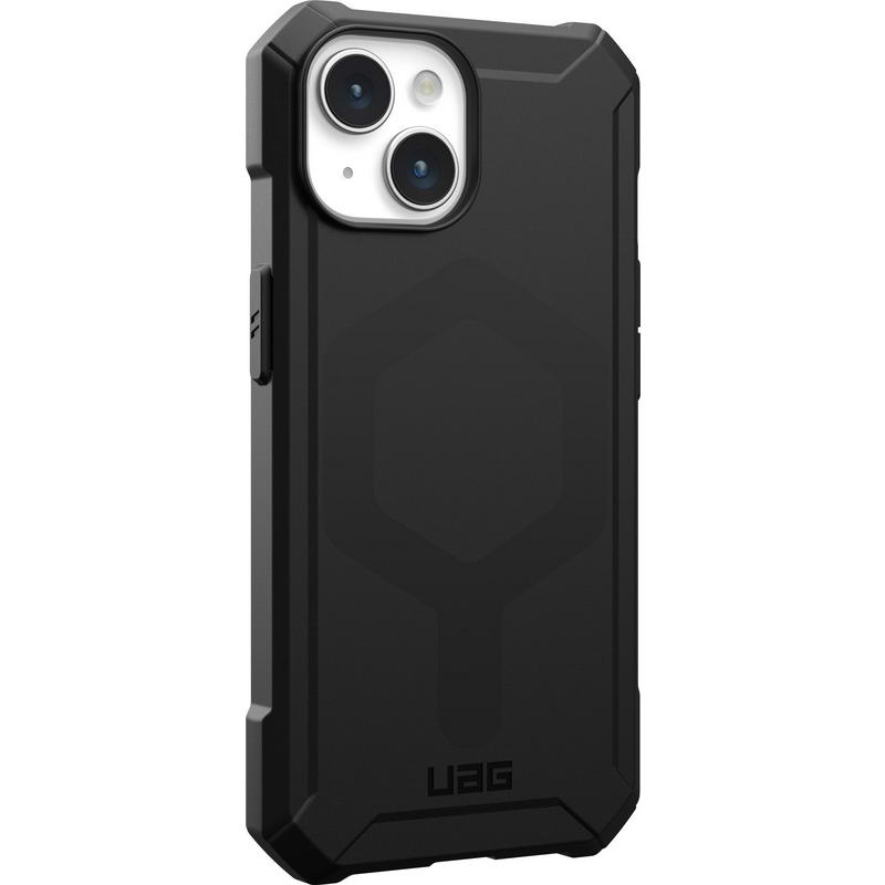 Чохол UAG для Apple iPhone 15 Essential Armor Magsafe, Black (114288114040) - фото 5