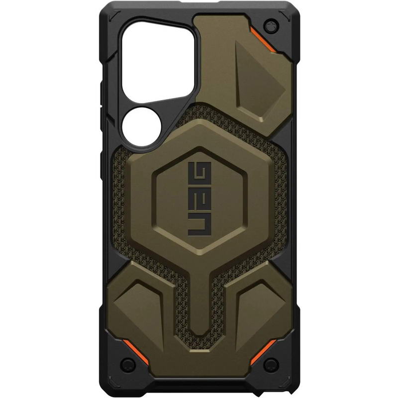 Чохол UAG для Samsung Galaxy S24 Ultra, Monarch Pro, Kevlar Element Green (21441611397B) - фото 5 Чохол UAG для Samsung Galaxy S24 Ultra, Monarch Pro, Kevlar Element Green (21441611397B) - фото 5