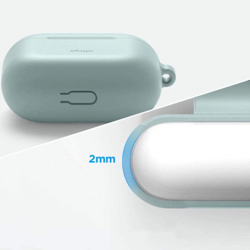 Чехол Elago Hang Silicone Case Mint for Airpods 3rd Gen (EAP3HG-HANG-MT) - фото 2