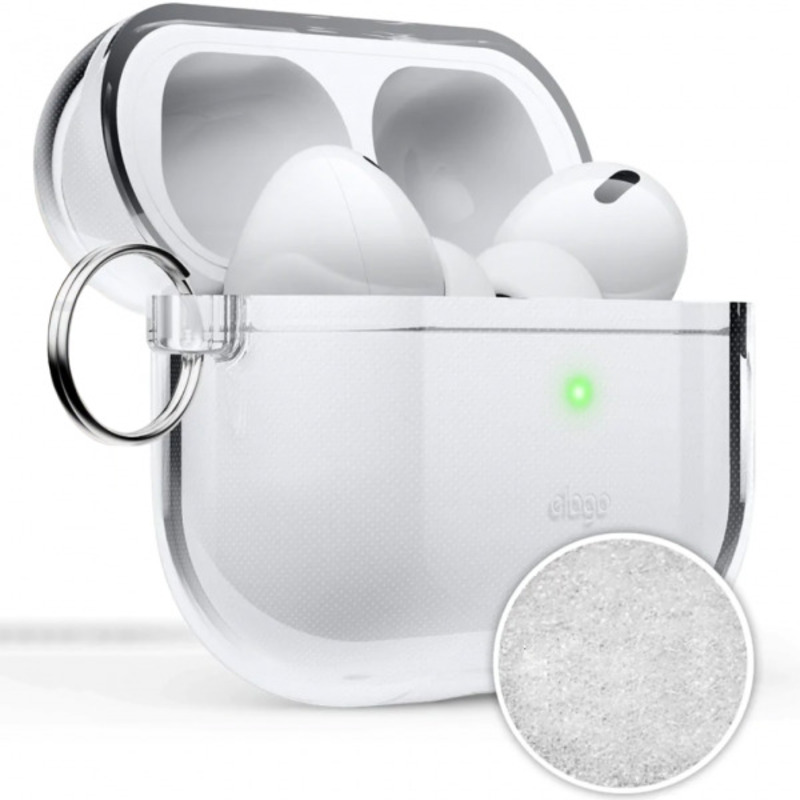 Чехол Elago Clear Hang Case Transparent for Airpods Pro 2nd Gen (EAPP2CL-HANG-CL) - фото 2 Чехол Elago Clear Hang Case Transparent for Airpods Pro 2nd Gen (EAPP2CL-HANG-CL) - фото 2