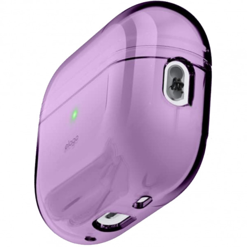 Чехол Elago Clear Hang Case Deep Purple for Airpods Pro 2nd Gen (EAPP2CL-HANG-DPU) - фото 1 Чехол Elago Clear Hang Case Deep Purple for Airpods Pro 2nd Gen (EAPP2CL-HANG-DPU) - фото 1