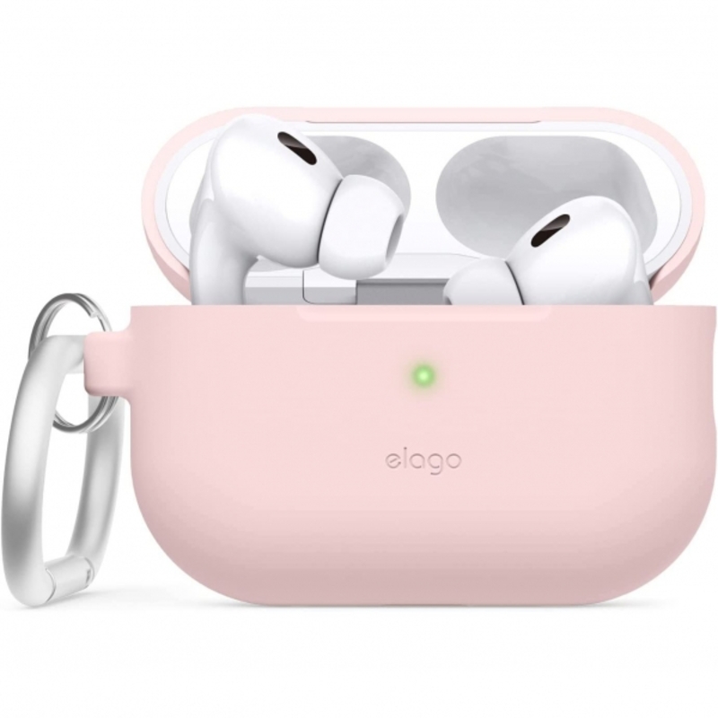 Чехол Elago Silicone Hang Case Lovely Pink for Airpods Pro 2nd Gen (EAPP2SC-HANG-LPK) - фото 1 Чехол Elago Silicone Hang Case Lovely Pink for Airpods Pro 2nd Gen (EAPP2SC-HANG-LPK) - фото 1