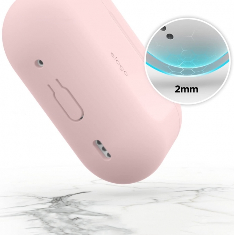 Чехол Elago Silicone Hang Case Lovely Pink for Airpods Pro 2nd Gen (EAPP2SC-HANG-LPK) - фото 3 Чехол Elago Silicone Hang Case Lovely Pink for Airpods Pro 2nd Gen (EAPP2SC-HANG-LPK) - фото 3