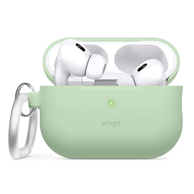 Чохол Elago Silicone Hang Case Pastel Green for Airpods Pro 2nd Gen (EAPP2SC-HANG-PGR)