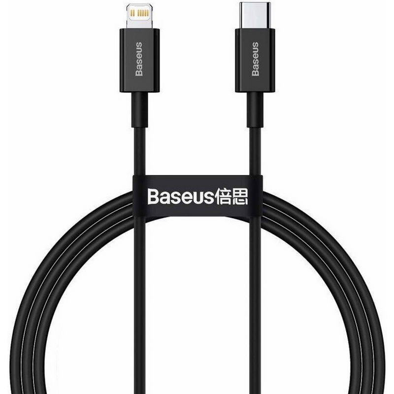 Кабель Baseus Superior Series Fast Charging Type-C to Lightning PD 20W 1m Black (CATLYS-A01)