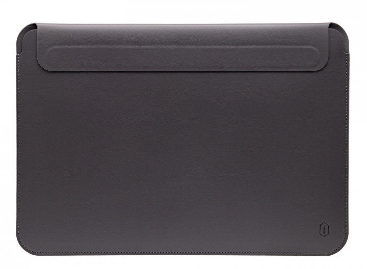 Папка конверт Wiwu Skin Pro 2 Leather для MacBook Pro 15.4” Gray
