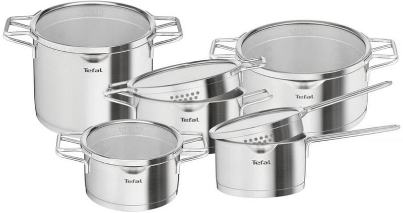 Набор посуды Tefal Nordica 10 предметов (H852SA56)