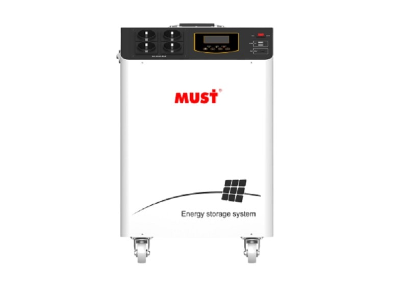Система хранения энергии MUST HBP18-3024 All in one solar system 3000WH LiFePO4 Battery Europe - фото 2