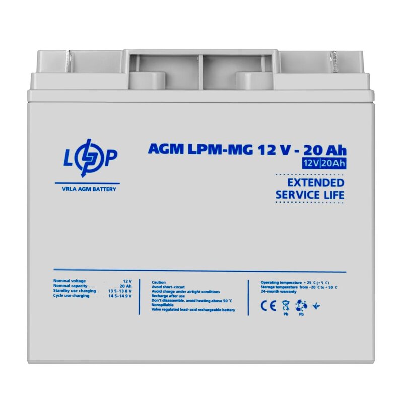 Акумулятор мультигелевий LogicPower LPM-MG 12V - 20 AH (10770) для Mercedes