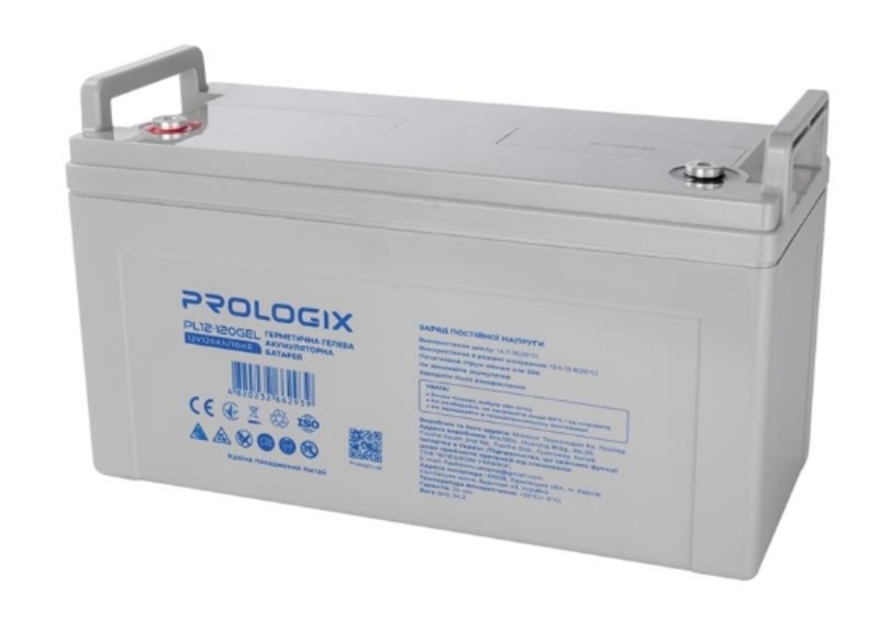 Батарея для ИБП Prologix 12V - 120Ah GEL (PL12-120GEL) - фото 1