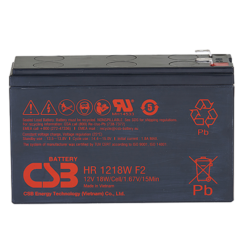 Акумулятор CSB HR1218WF2 (12V/4.5Ah)