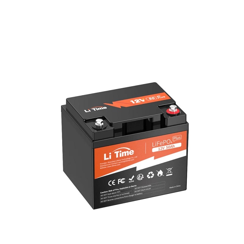 Акумулятор LiTime LiFePO4 12V50Ah, BMS 50A - фото 1 Акумулятор LiTime LiFePO4 12V50Ah, BMS 50A - фото 1