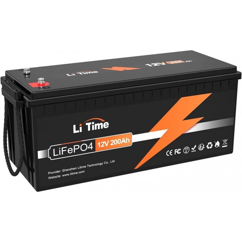 Аккумуляторная батарея LiTimе LiFePo4 12V (12.8V) - 200Ah (LiTimе-12V200Ah)
