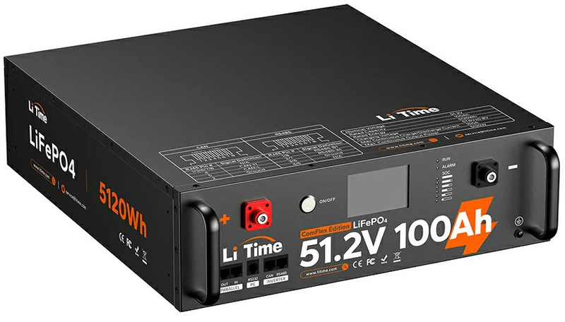 Акумуляторна батарея LiTimе LiFePO4 L51.2V100-100-COM-16-S3U