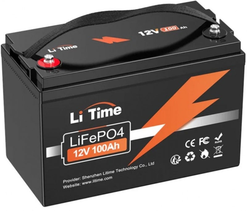 Акумулятор LiFePO4 LiTime LT12V100 Europe - фото 1
