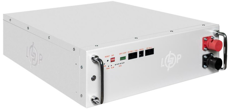 Акумулятор LogicPower LiFePO4 51,2V - 100 Ah (5120Wh) (BMS JK 100A/50А) RM RS485/CAN WH (37541) - фото 2