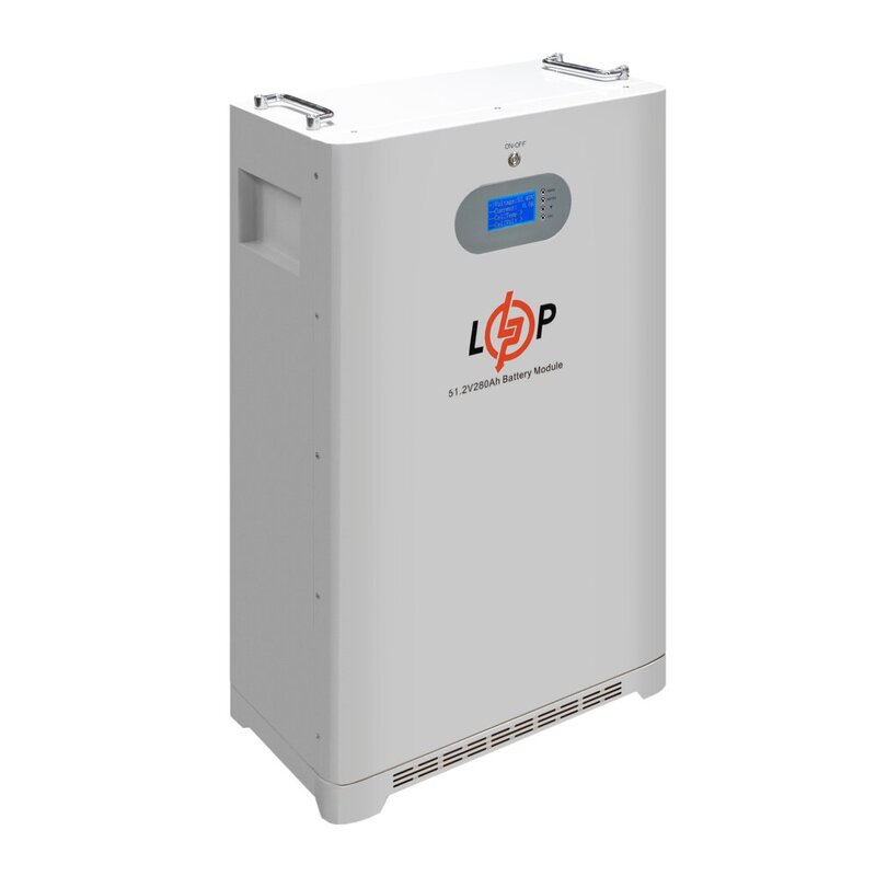 Аккумулятор LogicPower LiFePO4 51.2V - 280 Ah (14336 Wh) (Smart BMS 200A) с LCD AB RS485/CAN (31410) - фото 1