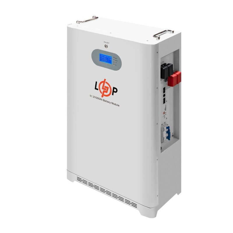 Аккумулятор LogicPower LiFePO4 51.2V - 280 Ah (14336 Wh) (Smart BMS 200A) с LCD AB RS485/CAN (31410) - фото 2