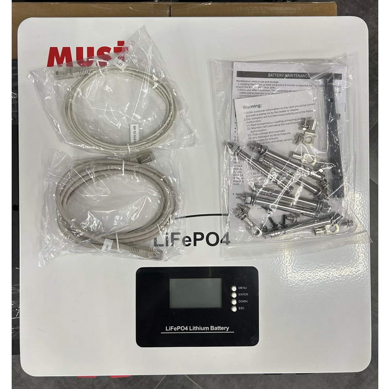 Акумуляторна батарея MUST LiFePO4 24 V 200 Ah (LP16-24200) - фото 2 Акумуляторна батарея MUST LiFePO4 24 V 200 Ah (LP16-24200) - фото 2