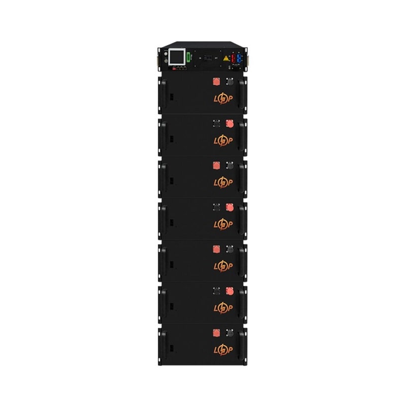Високовольтний акумулятор LogicPower LP LiFePO4 Battery HVM 358,4V 100Ah 35840 Wh BMS 125А метал (24311)